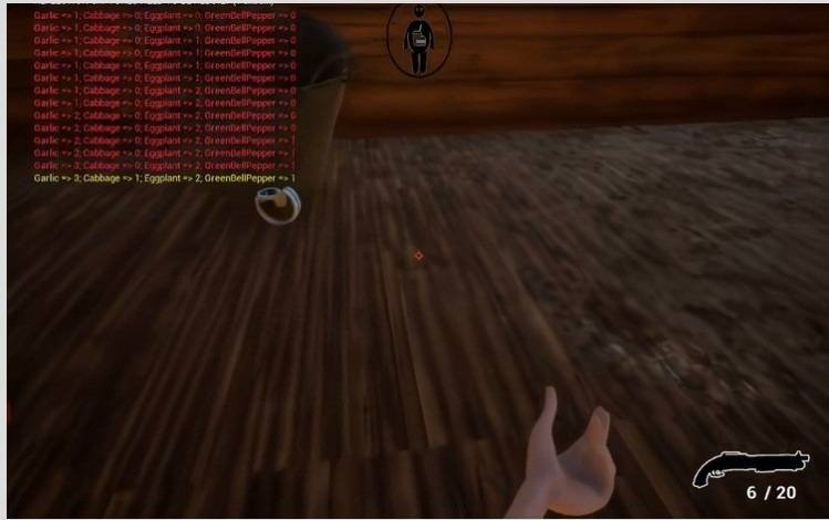 Devlog 1/18/23 — procedural recipe system with live ingredient tracking
